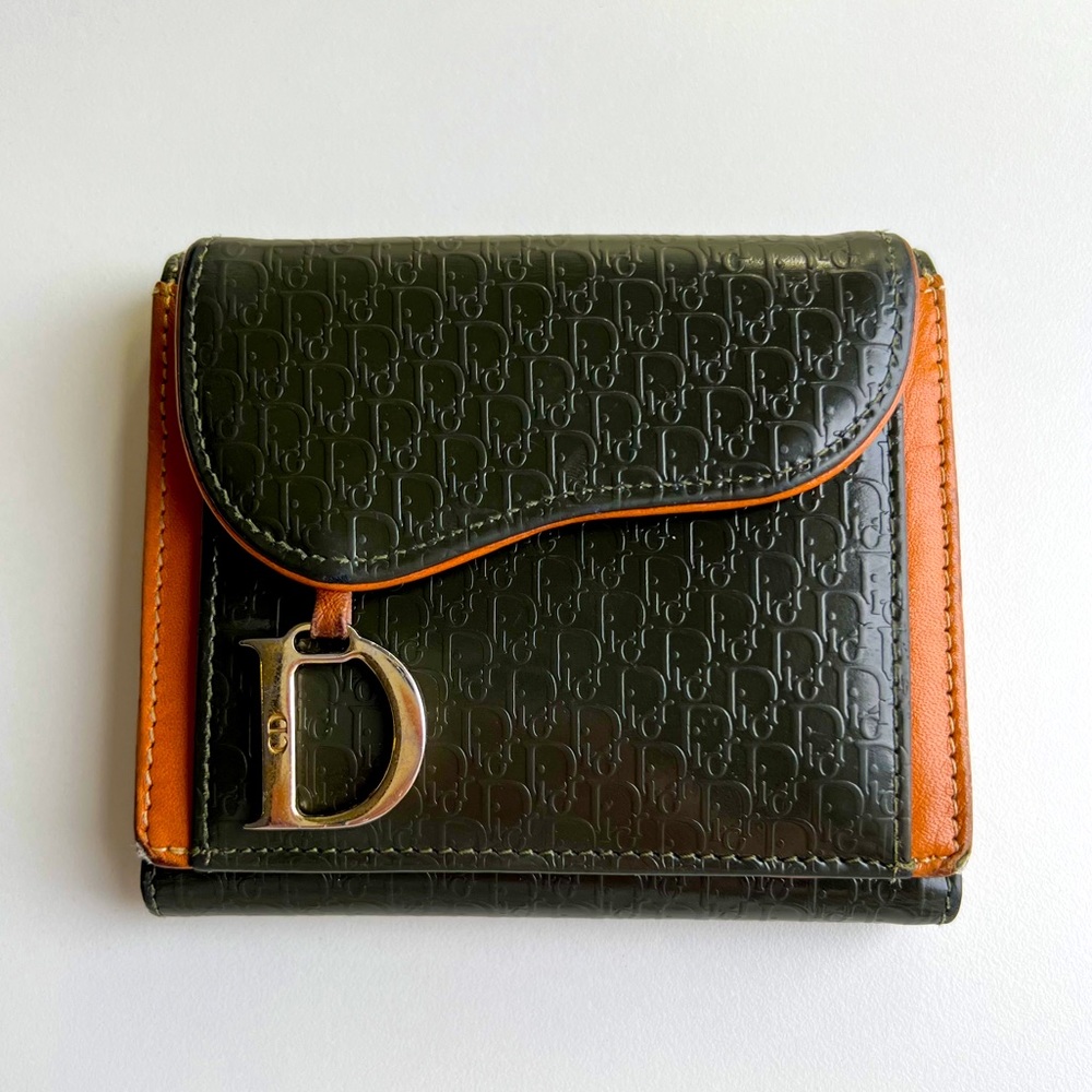 RARE Dior Saddle Trifold Wallet in Great Condition